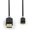 usb kabel Nedis CCBW60500AT10 USB 2.0, A Zástrčka - Micro B Zástrčka, 1m