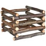 Trixie Natural Living dřevěný přírodní stojan na seno 15 x 11 x 15 cm – Zboží Dáma