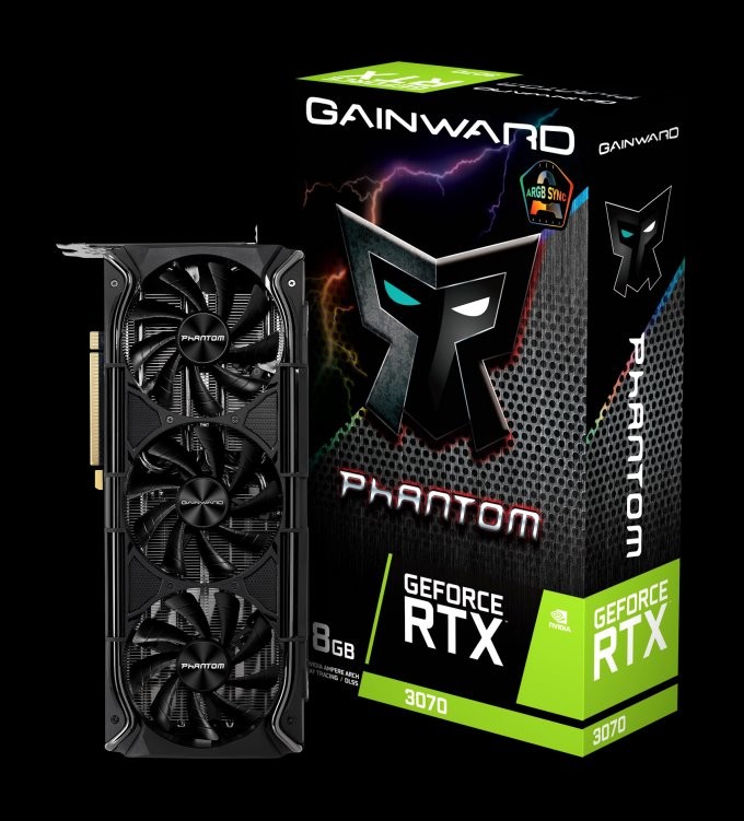 Products :: Gainward GeForce RTX™ 3070 Phantom+