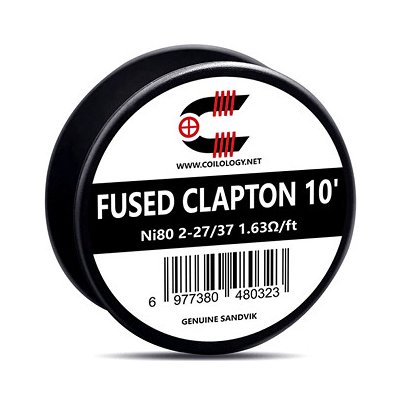 Coilology Sandvik Odporový drát Fused Clapton Ni80 3m 2 27/37 – Hledejceny.cz