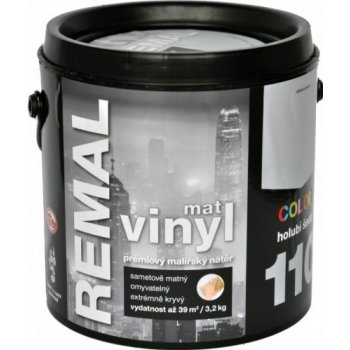 Barvy A Laky Hostivař Remal Vinyl Color mat, prémiová malířská barva, omyvatelná, 110 holubí šedá, 3,2 kg
