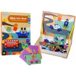 mamido Vzdělávací magnetické puzzle v knize Dopravní prostředky – Zboží Dáma