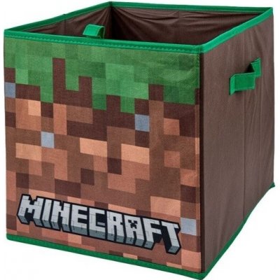 Euroswan skládací box MINECRAFT 33x33x37 – Zboží Dáma