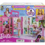 Mattel Barbie dům s panenkou a štěnětem herní set HCD48 – Hledejceny.cz