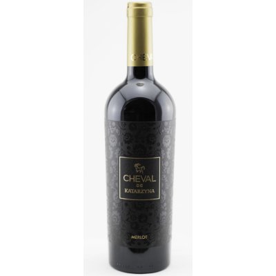 Katarzyna Estate Cheval Merlot červená 2023 14,5% 0,75 l (holá láhev) – Hledejceny.cz