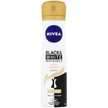 Nivea Black & White Invisible Silky Smooth deospray 150 ml