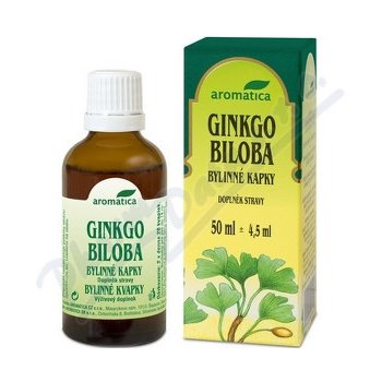 Aromatica Ginkgo biloba bylinné kapky 50 ml