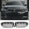 Přední maska Maska BMW 3 G20/G21 (2019-2022) styl diamant (chrom)