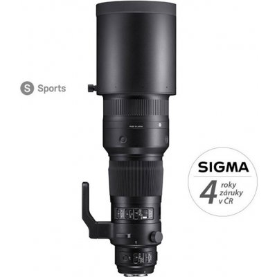 SIGMA 500mm f/4 DG OS HSM Sports Nikon F-mount – Zboží Mobilmania