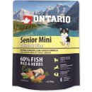 Krmivo pro psa Ontario Senior Mini Fish & Rice 0,75 kg