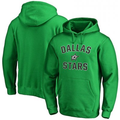 Fanatics Mikina Dallas Stars Team Victory Arch Pullover Hoodie Kelly green