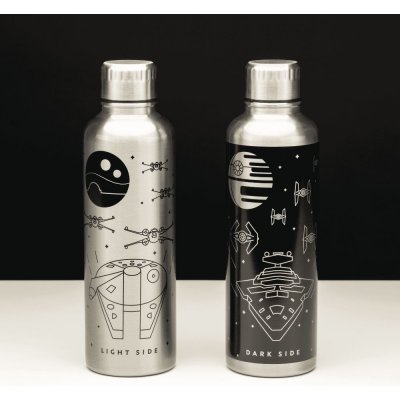 Star Wars Light Dark side Kovová Láhev 500 ml – Zboží Mobilmania