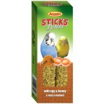 Avicentra Sticks tyčinky vaječné medové pro andulky 110 g – Zboží Dáma