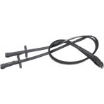 HORSE Otěže pogumované Ultra Grip HARRY'S černé – Zboží Dáma