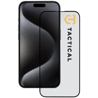Tactical Glass Shield 5D sklo pro Apple iPhone 15 Pro Black 57983115945 – Zboží Živě