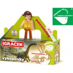 EFKO IGRÁČEK Paleontoložka figurka dino vykopávky Parasaurolophuse a Diplod – Zboží Dáma