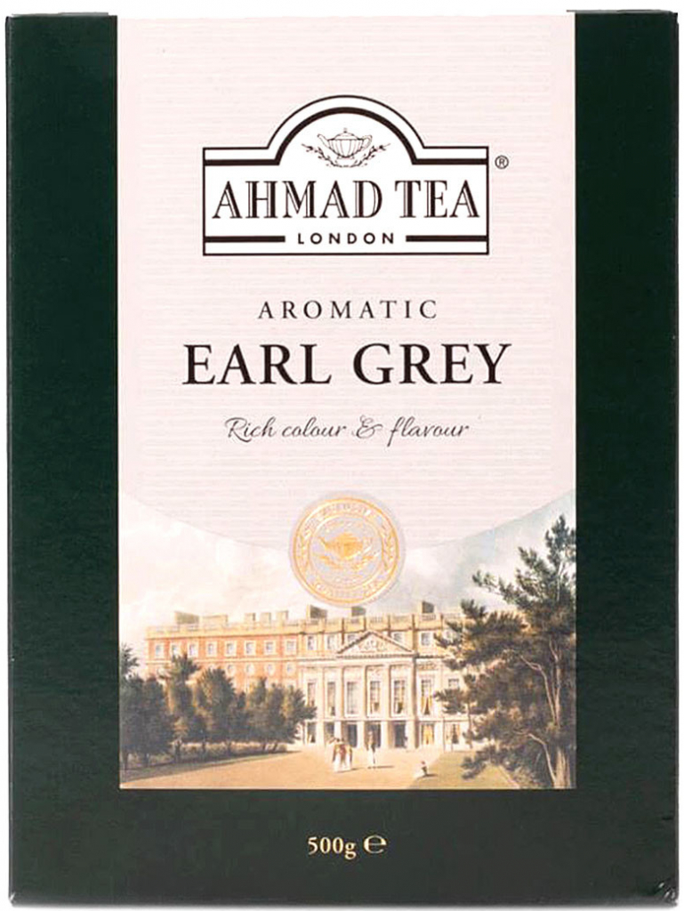 Ahmad Tea Earl Grey aromatický černý čaj 500 g