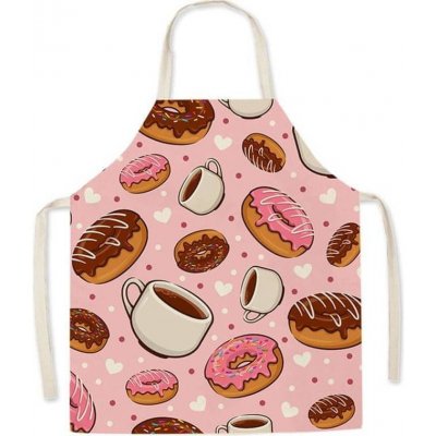 Cakesicq Kuchyňská zástěra donuty – Sleviste.cz