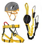 Ferratový set Singing Rock Packet Ferrata II (yellow/grey)