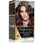 L'Oréal Préférence Récital 4.15/M1 Caracas Inte. ledově čokoládová barva na vlasy – Hledejceny.cz