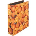 Herlitz kroužkový pořadač A4 8 cm lamino Pomeranče – Zboží Živě