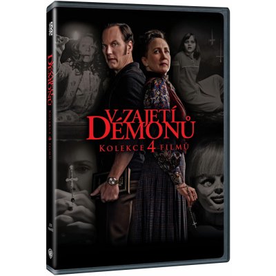 V zajetí démonů Kolekce 1-4 DVD – Hledejceny.cz