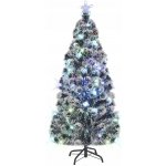 vidaXL Umělý vánoční stromek se stojanem a LED 150 cm optické vlákno – Hledejceny.cz