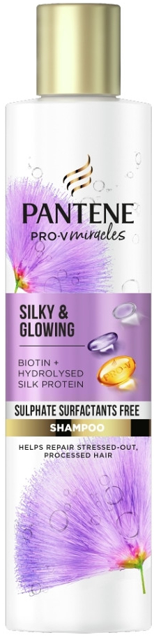 Pantene Miracles Silky & Glowing šampon 225 ml