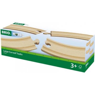 BRIO 1/1 zaoblené koleje E – Zboží Dáma