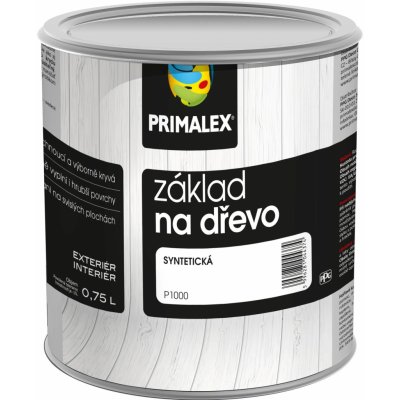 Primalex Základní barva na dřevo 5 l bílá – Zbozi.Blesk.cz