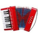 PROLINE dětský akordeon červený – Sleviste.cz