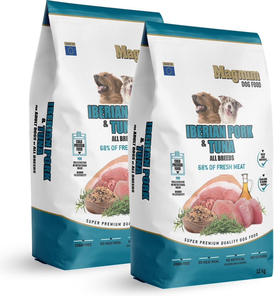 Magnum Iberian Pork & Tuna All Breed 2 x 12 kg