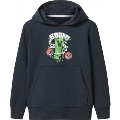Minecraft chlapecká mikina navy modrá – Zboží Dáma