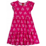 Dívčí šaty KYLY SRDÍČKA růžové – Zbozi.Blesk.cz