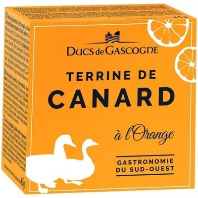 Ducs de Gascogne Kachní terina s pomerančem 65 g – Zboží Dáma