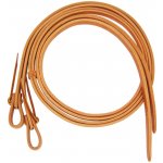 Schutz Round Romal Westernové kožené otěže přírodní kůže – Zboží Dáma