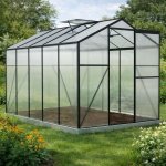 BestBerg BBGH-1006B 5,95 m² 313 × 190 × 194 cm černá – Zboží Dáma