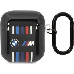 BMW AirPods 1/2 cover Black Multiple Colored Lines BMA222SWTK