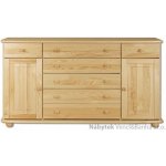 Drewmax prádelník z masivního dřeva borovice KD150 pacyg – Zboží Dáma