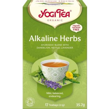Yogi Tea Bio zásadité bylinky 17 x 2.1 g