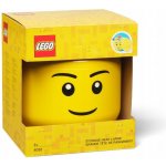 LEGO® Žlutý úložný box Boy 24 cm – Hledejceny.cz