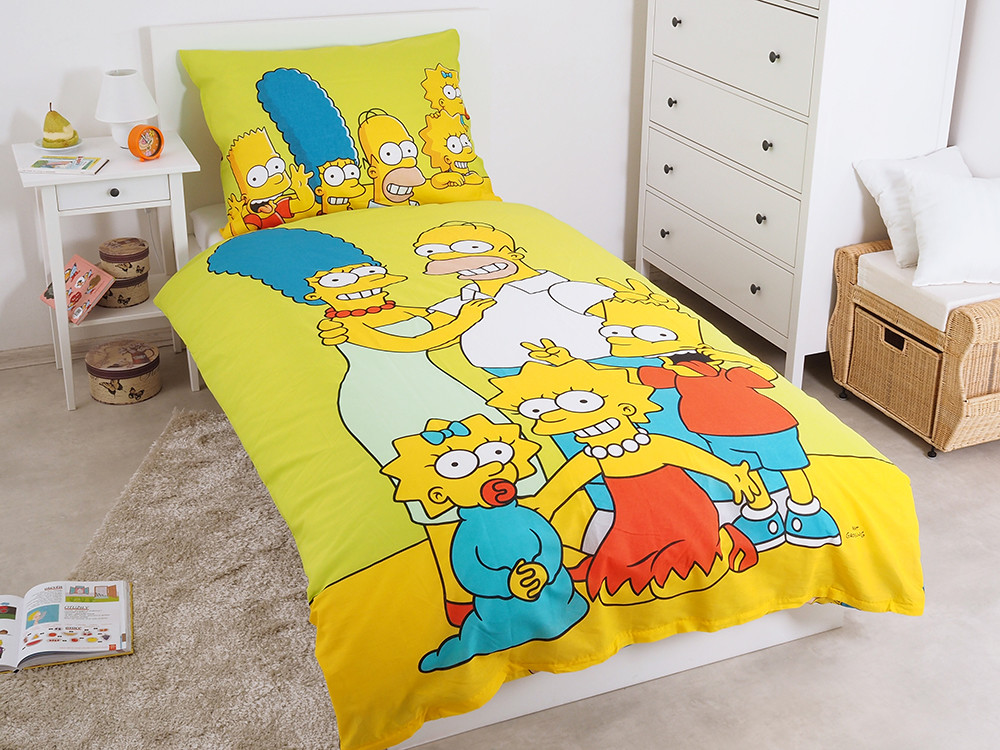 Jerry Fabrics povlečení Simpsons family 2016 140x200 70x90 od 520 Kč -  Heureka.cz