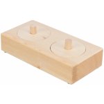 Trixie Hračka pro hlodavce Snack Box interaktivní hra pro králíčky 14 x 3 x 7 cm – Hledejceny.cz