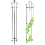 Flamenco Mystique Stojan na květiny SZ16CZ 113 x 60 x 20 cm černohnědý – Sleviste.cz