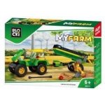 ICOM Blocki MyFarm Traktor s přívěsem 164 ks – Zbozi.Blesk.cz