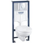 GROHE Solido tlačítko Skate Air chrom + sedátko 39192000 – Zboží Dáma