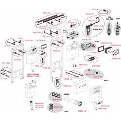 Alcadrain Sádromodul AM101/850W