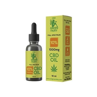 Green Fairy CBD olej full spectrum 10% 1000 mg 10 ml