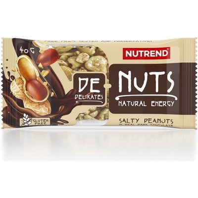 NUTREND DeNuts ořechová tyčinka kešu+mandle 35 g – Zboží Mobilmania