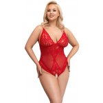 Cottelli Červené otevřené body CURVES – Zboží Mobilmania